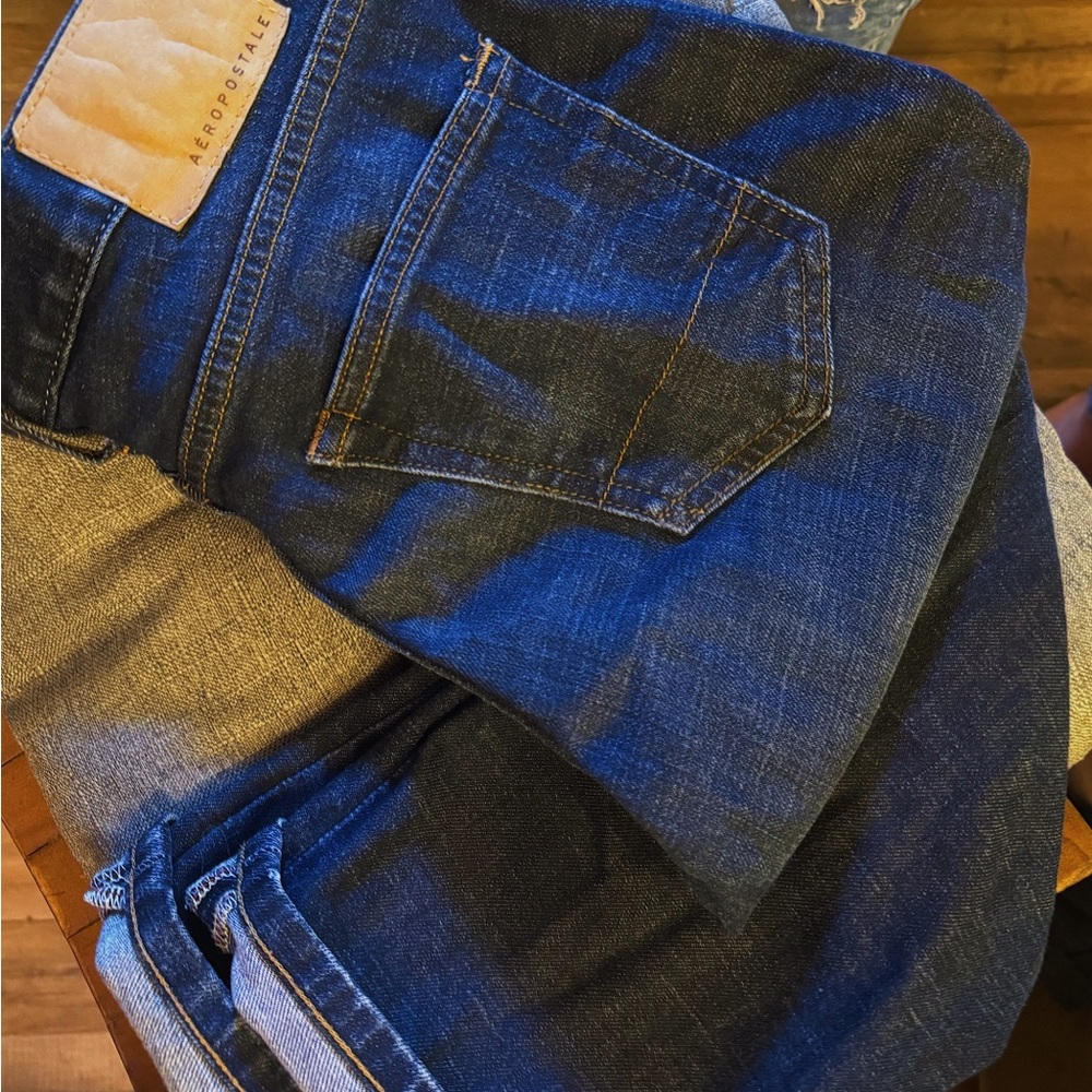 Aeropostale Stylish Dark Wash Blue Men's Size 28/30 Jeans
